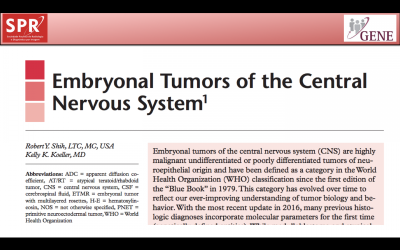 Tumores embrionários do SNC - Gene Highlights